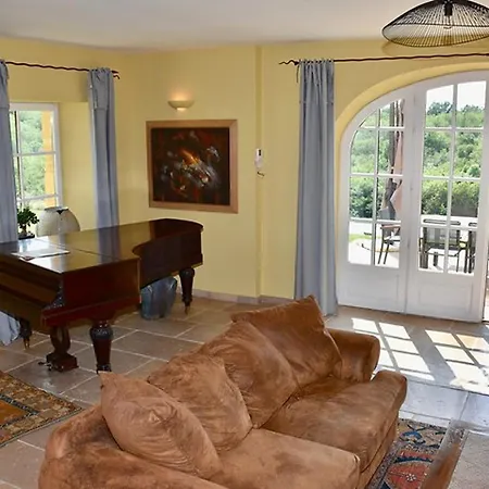 فيلة Maison De Charme En Pierre Au Coeur De Moleres Avec Piscine Chauffee - Fr-1-824-16